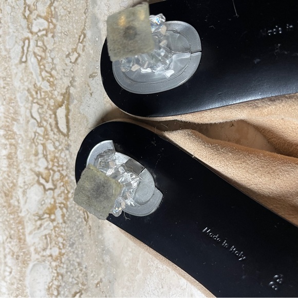 Stripe Flare Mules - Picture 9 of 13